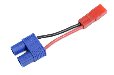G-Force RC - Power adapterkabel - EC-3 connector vrouw. <=> BEC connector man. - 20AWG Siliconen-kabel - 1 st